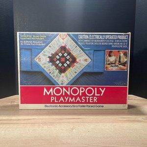 1982 Vintage Monopoly Playmaster Accesory - Tested And Working, No Board Game